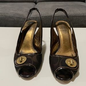 Coach Classic Signature Heels